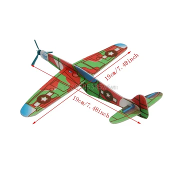 4 adet Çocuk DİY Mini Köpük Uçan Uçaklar #HC6U# Damla nakliye Eğitici Oyuncaklar Model Planör Yapımı