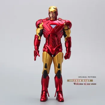 Yeni Iron Man 3 Figürü süper Kahraman Demir Adam Mark 42 PVC Şekil Oyuncak 20cm Chritmas Hediye HRFG063