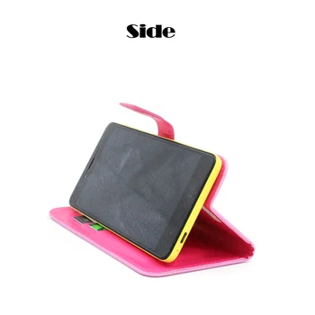 Stand Kart Yuvası ile Oukitel U15S için Çanta Moda lüks İpek baskı Flip Case Kapak Telefonu