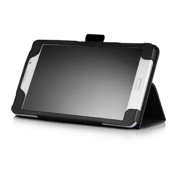 Samsung Galaxy İçin Durum XSKEMP 12.1 N8000 N8010 Tablet Manyetik Katlanır Deri Koruyucu Standı Kapak LCD Ekran Koruyucu Not