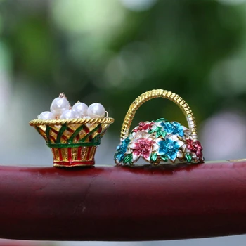 Mini Figür Biblo Kutuları Süs Kristaller ,El boyaması Desenler Mücevher Biblo Kutusunda Koleksiyonluk Yüzük Ekran Sahipleri Menteşeli