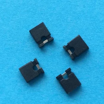100pcs J325Y Mikroişlemci Pin Jumper Cap Mesafe 2.54 mm Tek Çip Mikrobilgisayar Kullanarak