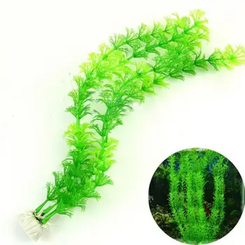 10 Sıcak Satış Yapay Bitki Akvaryum Dekorasyon akvaryum Dalgıç Çiçek Çim Dekor Süs-30cm 10 Stilleri İsteğe bağlı