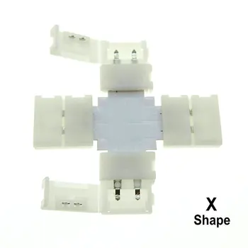 LED Şerit Bağlayıcı set içindekiler: * 10mm L Şekli / T Şekil / X Şeklinde Ücretsiz Kaynak Konnektör 5 adet/lot.