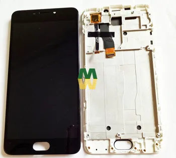 S M5 İçin 5.5 İnç M621H M621Q M621M LCD Ekran Araçları İle Kare Siyah Beyaz Renk 1 ADET/Lot İle Dokunmatik Ekran+Not