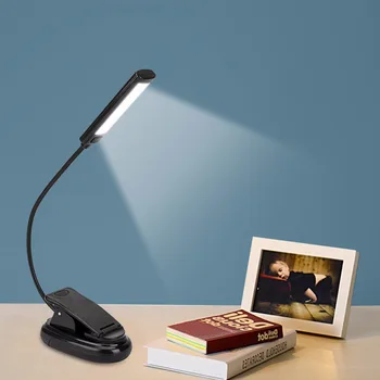 Kindle Not Defteri Işık Lambası Beyaz Renk Booklight Kitap için Işık Mini Esnek Klibi-Kitap Okuyucu Lamba Uygun Okuma Led