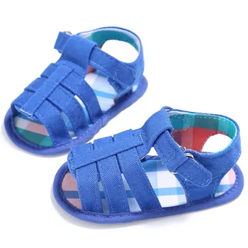 E&Bainel Yeni Doğan Bebek Çocuk Ayakkabı Yaz Moda Beyaz Siyah Renk Beşik Ayakkabı İlk Yumuşak Lastik Tabanlı Kaymaz Ayakkabı Walkers