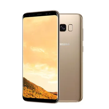 Orijinal Kilidi Samsung Galaxy S 8 4 GB RAM 64 GB ROM Octa Core 4G LTE Mobil Telefon 5.8 inç ORJİNAL 3000mAh Akıllı telefon ücretini