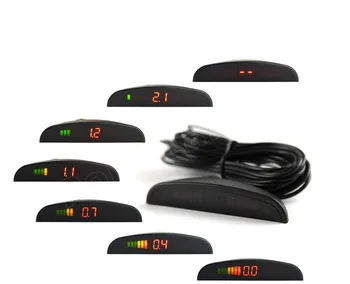 12 V Araba tüm arabalar için ekran Park Sensörü Kiti Ekran Yardım Yedekleme Radar izleme Sistemi sıcak satış Ters LED