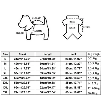 Sıcak Pet Köpek Yelek Kış Köpek Giysileri Orta ve Büyük Köpekler İçin Köpek Ceket Ceket S Chihuahua 5XL su Geçirmez-