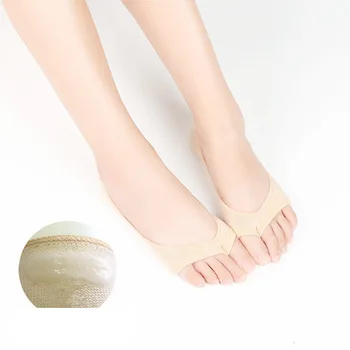 1 Çift/Lot 2017 Yaz Kadın Pamuk Ayak Yoga Çorap Görünmezlik Anti Terlik Çorap Bambu Lif Çorap Balık Ağzı Kapalı Anti Skid