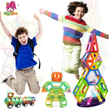 29Pcs Normal Boy Manyetik Yapı İnşaat Blokları MylitDear Eğitici Oyuncaklar Manyetik Tuğla Çocuk Oyuncak DİY 3D