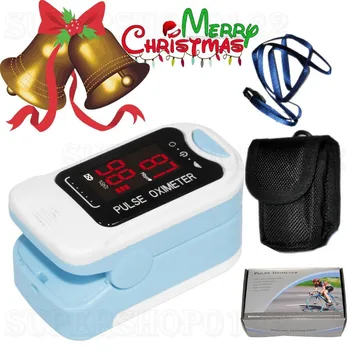 Taşıma çantası ile CMS50M Parmak ucu Pulse Oksimetre Kan Oksijen Spo2/PR Monitör