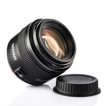 YONGNUO YN85mm F1.Canon EF Kamera İçin 8 Lens Standart Orta Telefoto Prime sabit odaklı lens 5D Mark III 2-70D 760D 650D 7D