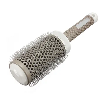 Seçmek İçin 1 adet Saç Fırçası Seramik Demir Yuvarlak Tarak Berber Salonu Soyunma Stil(mm - 65 mm ) -5