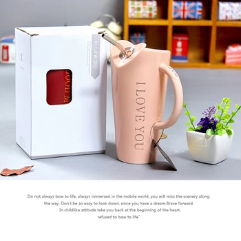 EasyZreal Yaratıcı çiftler hediye Xmas süt kahvaltı kupa ofis moda kahve fincanları Porselen Çay Fincan Seramik Çift kupa seramik