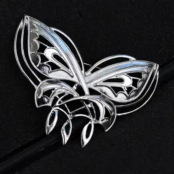 Avrupa ve Amerikan Film Çevredeki kelebek Arwen Akşam Yıldızı Gümüş Metal Alaşım Takı Broş-40 Broş