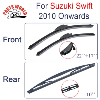 Suzuki Swift 2010 Yılı İtibariyle Grup Silikon Kauçuk Cam Ön Ve Arka Silecekler.Silecek Araba Aksesuarları