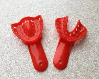 Sıcak Satış 12pcs İzlenim Tepsi Plastik YENİ 6 boyutları Otoklava Diş