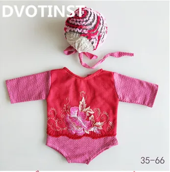 Dvotinst yeni Doğan Bebek Fotoğrafçılık Giyim, Fotoğrafı Şapkalar+Çekim Fotoğraf 2 adet Set Cosplay Kostüm Studio Badi Prop Sahne