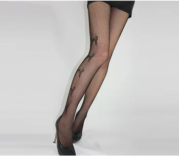 Moda Bayan Kızlar Siyah Seksi Fishnet Desen Jacquard Çorap Külotlu çorap Tayt kafatası Kadın 1 adet dww38 Kadın