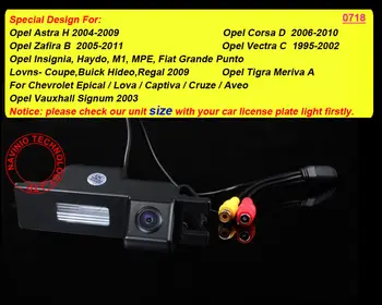 Opel Astra Corsa Vectra Opel insigna Buick vivaro kablosuz verici ekran araba dikiz Park kamera ters yedekleme