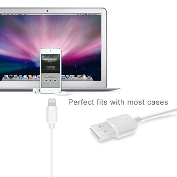 İPhone için Apple Mfı Sertifikalı 3 Paketi İçin Delippo-1/3 USB Şarj ve Sync Kablosu son Derece Dayanıklı