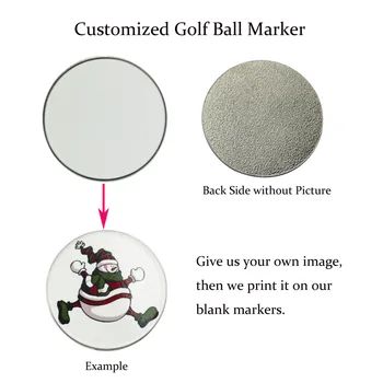 Kişiselleştirilmiş Özel Logo Golf Topu İşaretleri - Demir Topu İşaretleyicileri(10 adet)herhangi bir Golf Şapkası Klipleri uygun!!!