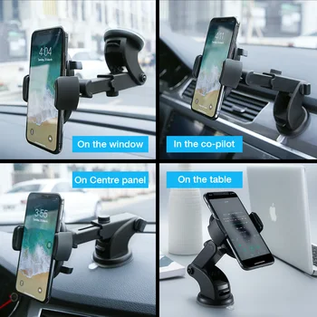 İPhone X Telefonu İçin S9 Ücretini Artı 360 Dönebilen Araç Tutucu Samsung İçin Arabada RAXFLY Cam Montaj Araç Telefonu Tutucu Stand Destek