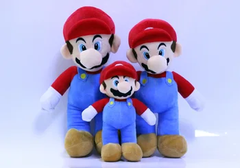 20cm 36cm 40cm Süper Mario kardeşler mantar peluş oyuncak Mario Luigi Peluş kaliteli Toptan Hediye bebek