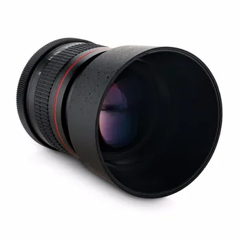 85mm F1 Lightdow.Canon 8-F22 Manuel Odak Portre Lens Kamera Lensi KENDİNİZE YELPAZESİNİN 700D 5 D 6 D 7 D fonksiyonuna sahip DSLR fotoğraf makineleri EOS