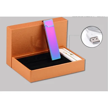Elektrikli Tel Şarj moda 17 Tarzı USB Elektronik Çakmak Metal Şarj edilebilir Alevsiz Puro Yangın Rüzgar geçirmez Çakmak