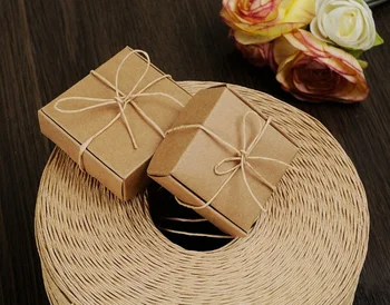 Doğum günü Düğün Parti iyilik Dekor malzemeleri için şeker kutusu çanta çikolata kağıt hediye paketi Wh el yapımı vintage elişi kağıdı DİY