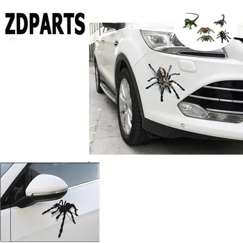 ZDPARTS 3D Araba Örümcek Amblemi Kamyon Motor Pencere Çıkartmaları Skoda Octavia A5 A7 2 Hızlı Fabia Yeti Muhteşem Volvo tamamen yeni GÖRÜŞTE Kapak