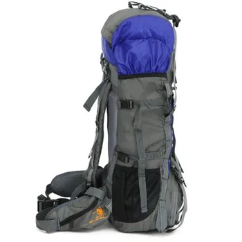 Açık 60L Tırmanma Çanta Yüksek kaliteli Naylon su Geçirmez Dağcılık Sırt çantası Trekking Turizm Spor Kamp Çantası Sırt çantası