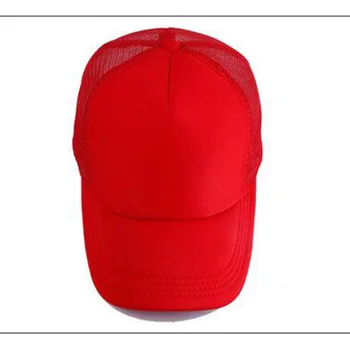 Ayarlanabilir Alt Katı Rahat Rahat Şapka Unisex Şapka Yeni Klasik Kamyoncu Yaz Çocuklar Beyzbol Örgü Kap Güneş Şapka Çekici