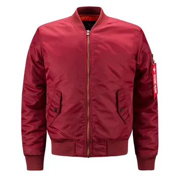 2018 Yeni Marka Erkek Ceket Ordu Askeri Tarzı Nefes alabilen Ceket Ceket jaqueta Pilot Bahar Militar Rüzgarlık JK103 Mens