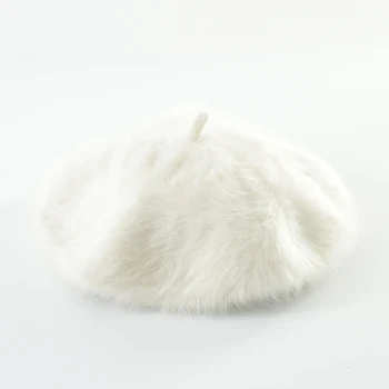 Yeni stil bahar Tavşan saç sıcak tutan Kadınlar Tatlı Kıza Hediye Sonbahar Ve Kış İçin şapka Bere