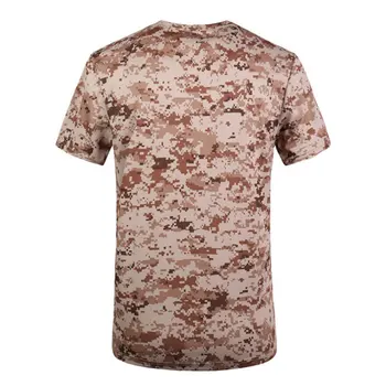 Erkek Üstleri 2016 Yaz Askeri Yeni O-boyun Kısa Kollu T-Shirt Erkek Açık Trend Spor Eğitim Ordusu Taktik T-shirt Tee