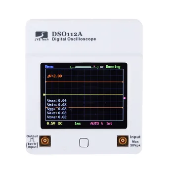 DSO 112A TFT Mini Dijital Osiloskopta Dokunmatik Ekran Taşınabilir USB Osiloskopta 2 MHz 5Msps Arayüzü