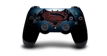 Sony İçin 1 adet Batman VS Superman PS4 Deri Etiket Çıkartma PS4 Playstation 4 Dualshouck 4 Oyunu PS4 Denetleyicisi Sticker