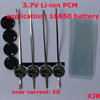 5 ADET 18650 Li 1 Paketleri için bir sürü 1'LER 5A 4.2 V lipo lityum Polimer BMS/KAYDETMEDE/PCB pil koruma devre kartı/-iyon Pil