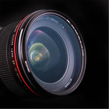 Canon Nikon Sony Leica Kamera Lensi için KOLİVAR Zomei 49/52/55/58/62/67/72/77/82 Profesyonel İnce MCUV Multi-Kaplamalı MC UV Filtre