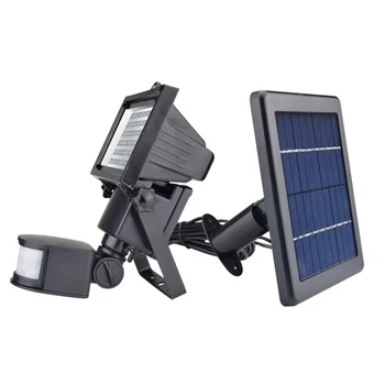 Hareket Sensörü Lamba 60Leds Güneş Paneli ile yeni Bahçe Güneş Işığı Lambası su Geçirmez Açık Güneş Projektörler Spot Luces Led